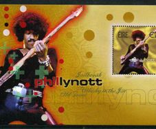 2002 Ireland Phil Lynott commemorative Stamp Miniature Sheet Mint Never Hinged (MNH)