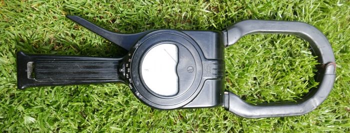 Vintage Ferranti Clip on Ammeter Clamp, in the original leather case