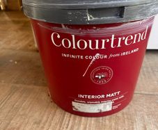 10 litres colourtrend blue paint