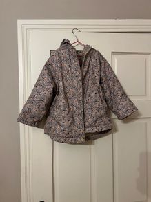 Zara girls raincoat, age 4