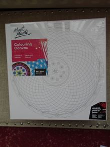 Colouring canvas, Art supplies, Craft supplies, Canvas