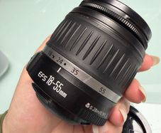 Canon Zoom Lens 18-55mm + UV Filter