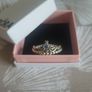 Pandora Disney Cinderella Blue Tiara Ring Image 2