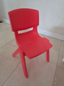 Red children chair