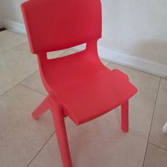 Red children chair