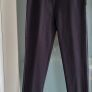 Peruzzi black viscose leggings with faux leather side stripe - Sz 10 UK - Bnwt Rrp 85 Image 2