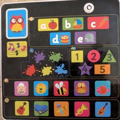 Little Learning Pad Toy Suitable From 12 Months Letters & Numbers