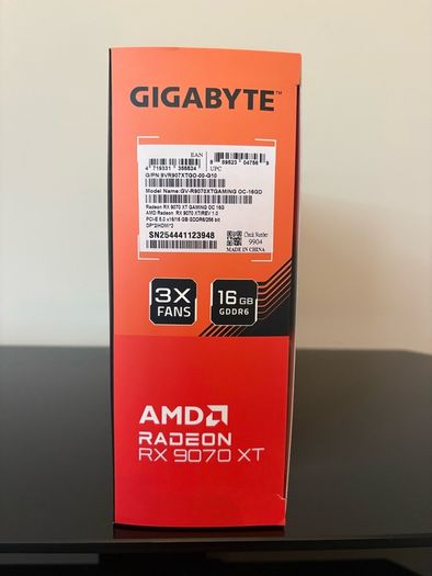 Radeon rx 9070xt from Gigabyte