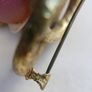 Vintage Gold Tone Brosche Image 6