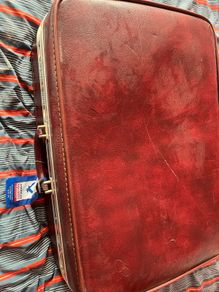 suitcase in old fashioned style