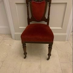 2No Victorian Chairs