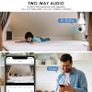 3mp Panoramic Wifi Ip Camera E27 Light Bulb Calving Hd Wireless Security Camera Image 5