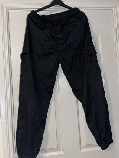 Black Cargo Trouser size medium