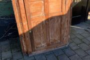 Antique pine corner unit