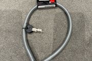 Bike lock with keys.
