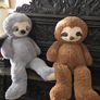 Pair of Giant Sloth Teddies Image 2
