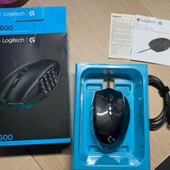 LIKE NEW LOGITECH G600 Gaming Mouse MMO 20-Programmable Buttons 8200 DPI