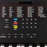 61 Key Keyboard with Sheet Music Stand, Power Supply, Piano Note Stickers & Simply Piano Lessons, Black Image 2