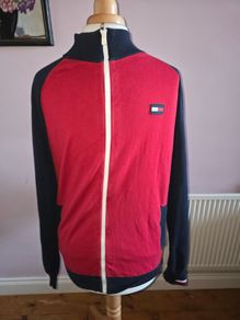 Tommy Hilfiger Zip Up Jumper - XXL size