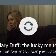 2 Seated (block c) tickets Hillary Duff 3 arena Sunday 6 Sept
