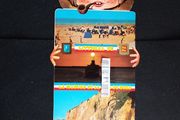 France : French Channel Shore - Vintage Holiday Postcard