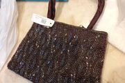 Costelloe  &amp; Costelloe  Yog Brown Small Handbag.  B.N.W.T.