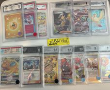 pokemon cards  graded lot