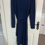 M&S Dress - Midnight Blue with tiny sparkly detail - Comfy Size 10 Image 7