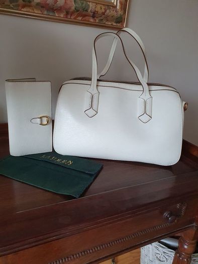 Ralph Lauren handbag white