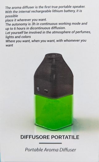 Portable aroma diffuser (Eastronics) - wireless