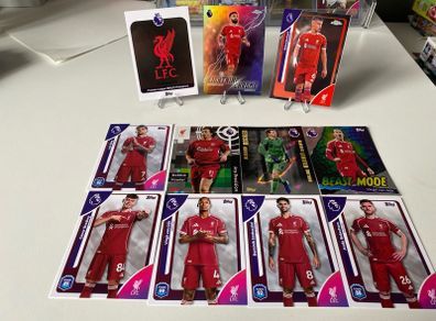 2025/2026 Topps Chrome and premiere league topps cards