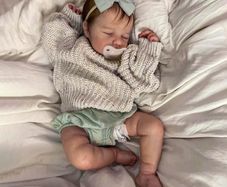 Reborn Baby Dolls Girls, 48CM Realistic Baby Doll, Full Silicone Babys, Real Iife Reborn Dolls, Lifelike Babys Doll For Girls With Accessories