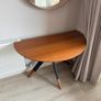 BoConcept Walnut Drop Leaf Dining Table - 1.1m Diameter Image 3