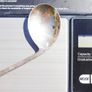Vintage Silver 830 Golf Club Solid Serving Spoon 14,5g Image 9