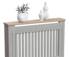 Radiator cover medium olive grey Vida Designs