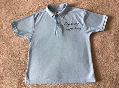 Performers Academy uniform T-shirt and Leotard, age 5-6
