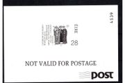 1989 Ireland 1300th Anniversary of the Martyrdon of Irish Missionaries to Germany / Franconian Apostle Black and White Proof.