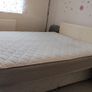 Double bed with mattress Image 4