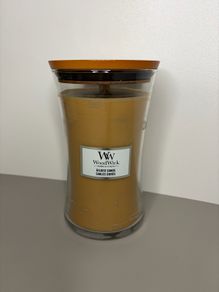 Large Woodwick Yankee Candle - Gilded Sands Hourglass - 610g - New