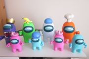 Among Us Action Figures X8 with Accessories