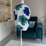 Ladies V-Neck Blue and Green Flower Print Top from Jasper Conran Image 8