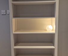 Open Shelf Cabinet