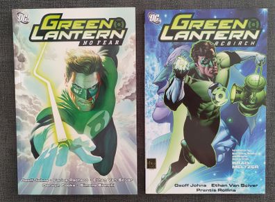 GREEN LANTERN by Geoff Johns graphic novels. From DC Comics.