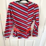 Lennon Courtney Striped Belted Blouse UK10 Image 4