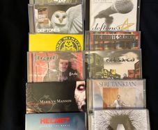 Lot of Metal CDs: Metallica, Deftones, Helmet and more