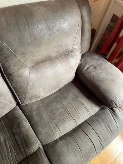 Three seater reclining sofa