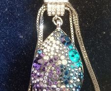 Boxed Swarovski Statement Necklace