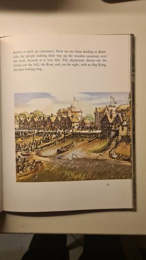 Shakespear's Theatre By C Walter HODGES.VINTAGE FIRST EDITION. Large Volume Book With Dustjacket In Very Good Condition.