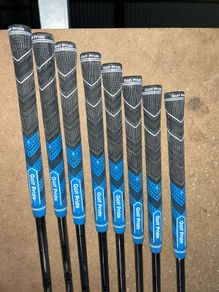 Golf club regripping and cleaning