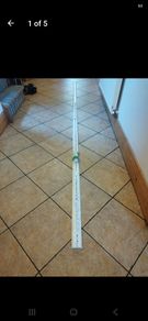 11ft ceiling mounted curtain rail